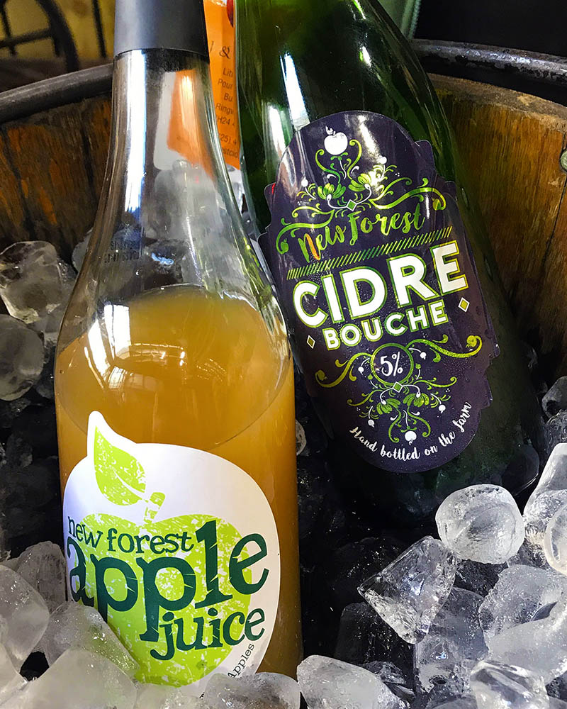 New Forest Cider Bottle Labels