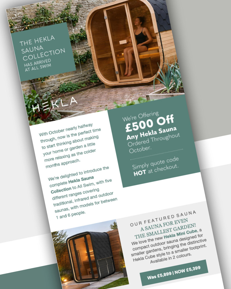 Sauna Collection Launch